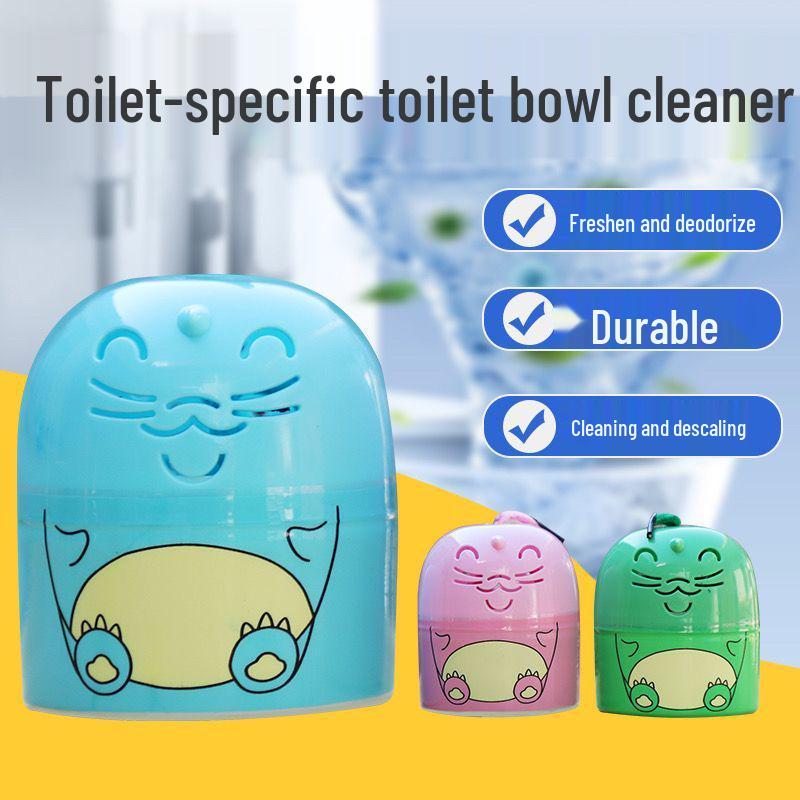 Baby Seal Toilet Cleaner: Powerful Descaler & Deodorizer - Eliminates Odors, Leaves Fresh Fragrance.