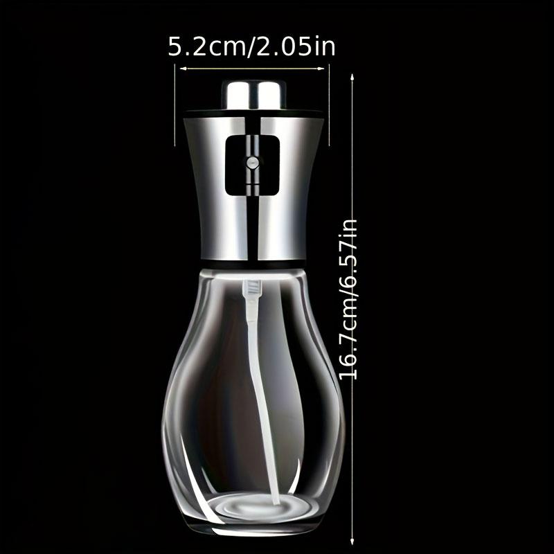 304 Stainless Steel Press-Type Oil Spray Bottle High-Pressure Air Fryer Cooking Oil Sprayer for Even Distribution Healthy Cooking Baking Grilling