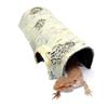 Creative Lifelike Hollow Lizard Hideout Caves Trunk Habitats Tortoise Hideout Small Reptile Caves