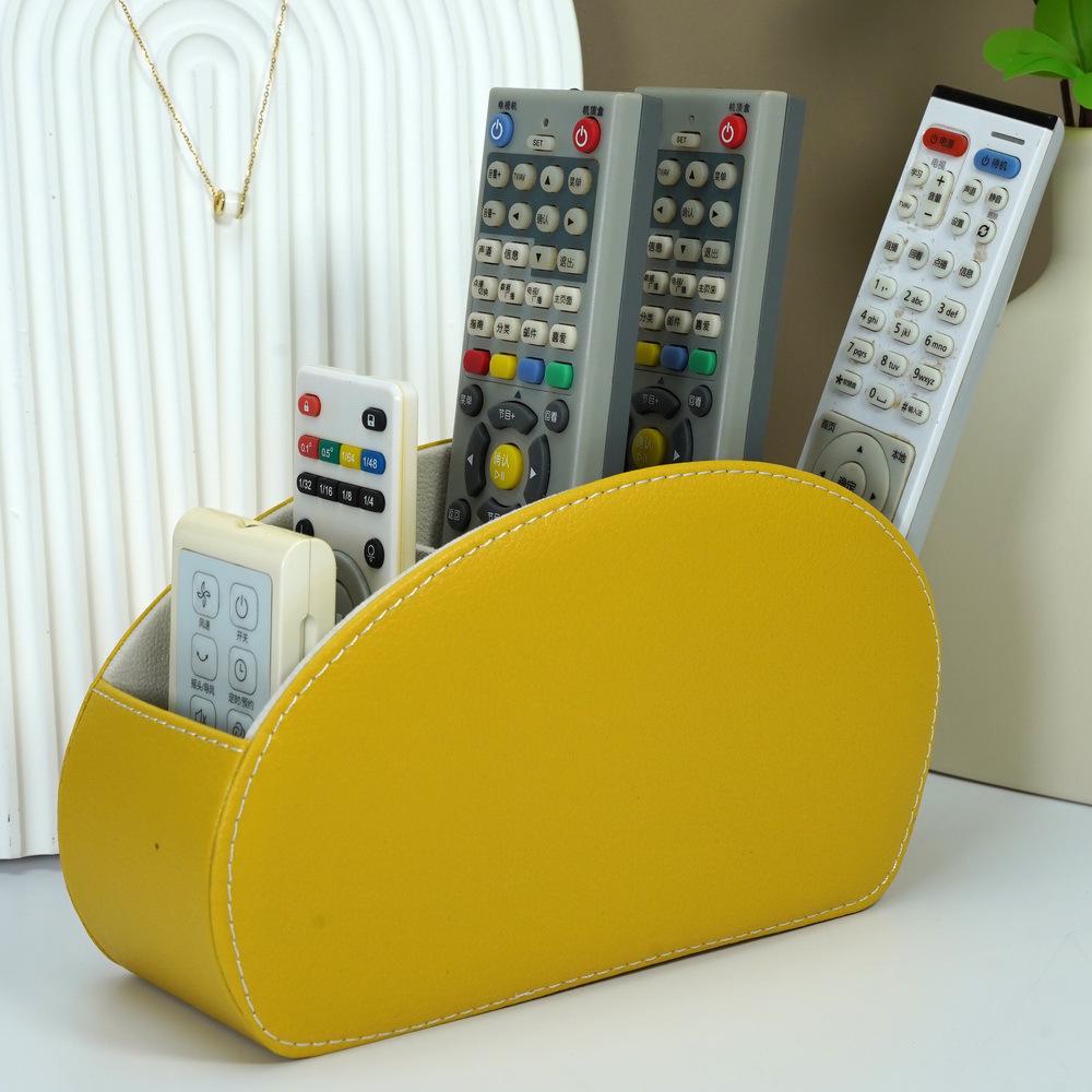 Remote Control & Desktop Organizer, PU Leather, Model LG8175