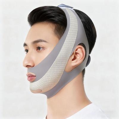 Gesichtskonturierungswerkzeug Ganzes Gesicht Lifting V-Gesichtsbandage Lifting Verbesserung von Nasolabialfalten Doppelkinn Schlafmaske für Männer
