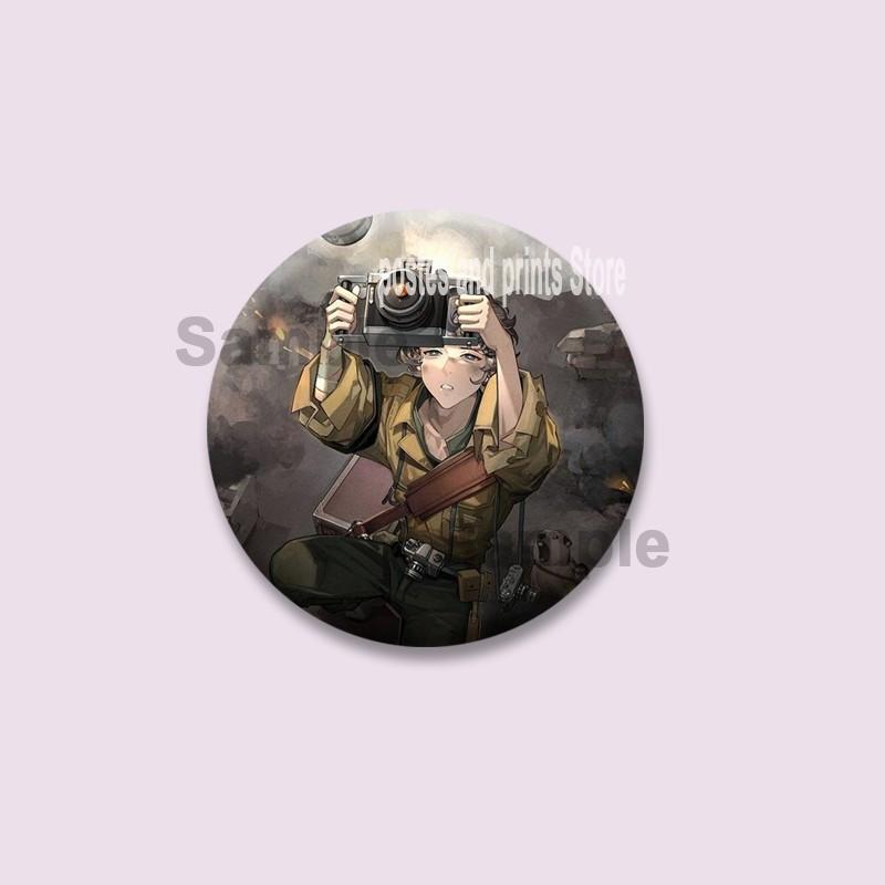 Anime Game Reverse 1999 Circular Brooches Cartoon Character Enamel Pins Backpack Clothing Hat Jewelry Badge Accessory XMAS Gifts