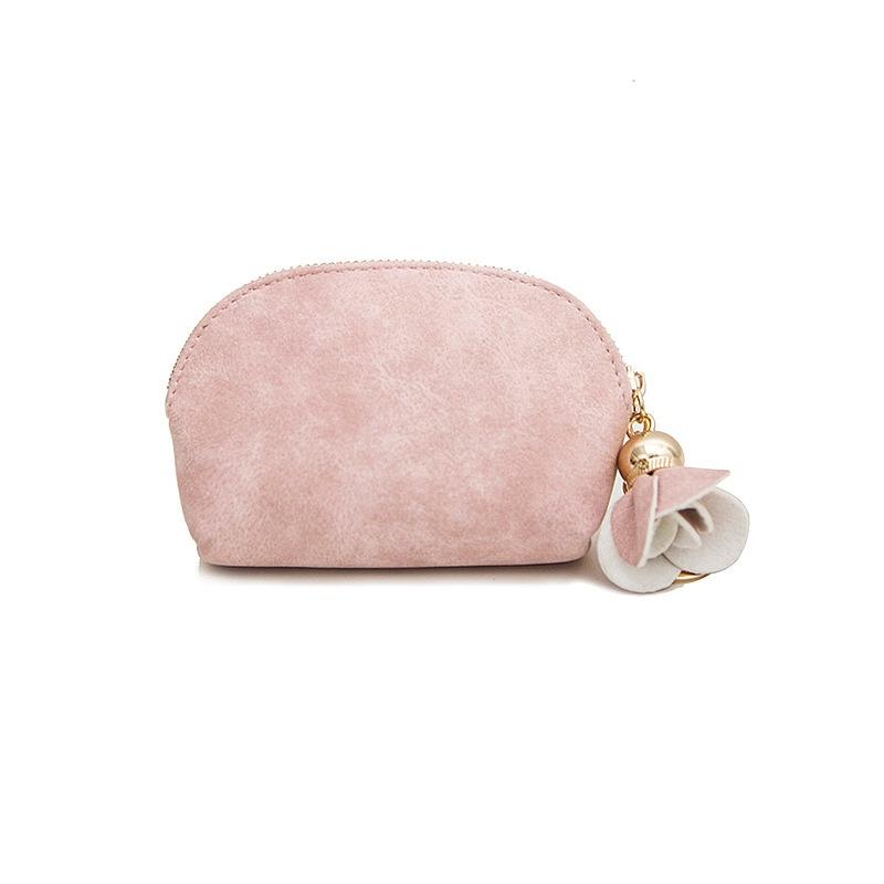IELGY cute and simple coin purse women's short small fresh