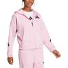 Adidas Z.N.E. Full-Zip Hoodie True Pink Women Streetwear JC5393