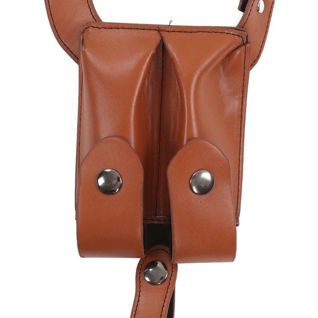 Left Right Hand Shoulder Shooting Tool Bag PU Leather Double Shoulder Shooting Tool Holder Hunting Accessories