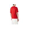 Emporio Armani SS23 Logo Letter Decorative Short Sleeve T-Shirt Men Tops Red 3R1TV21-JUVZ-0261