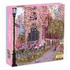 500Pcs/Set Christmas Jigsaw Puzzle Four Seasons Cityscape Animal Puzzle Challenge Game Educational Puzzle Toy Holiday Party Family Activity Decoration