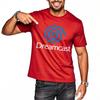 Unisex T Shirts Fashion Cotton Tshirt Dreamcast Logo On Black Short Sleeve Comfort Tshirt Retro Comfortable Unisexs Tshirt