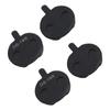 4pcs Disc Brake Pads Resin Semi Metal Lightweight High Friction Brake Pads for Mountain Bike
