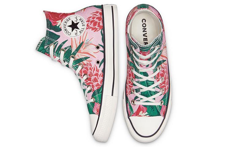 Chuck Taylor All Star Converse High 'Dschungelszene - Rosa Blumendruck' 171077C