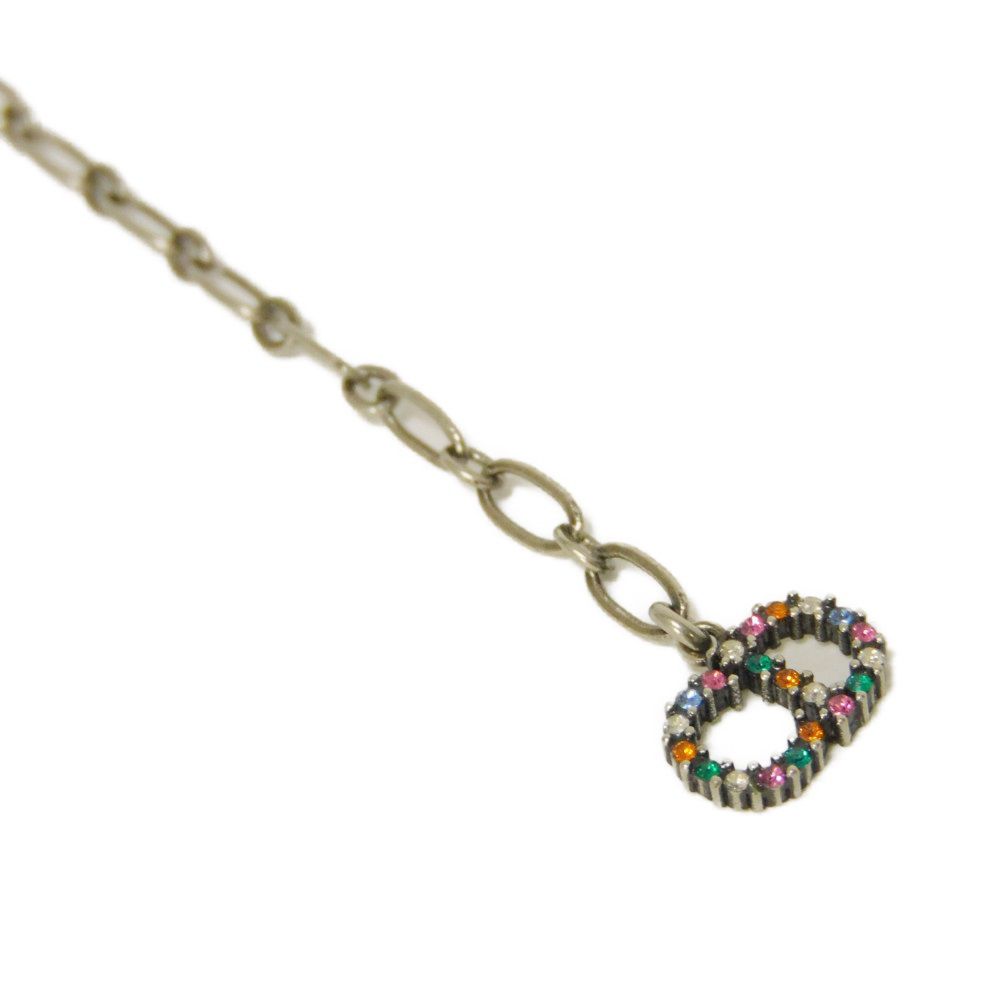 Used J'ADIOR crystal choker (N0681ADRCY 7984) in excellent condition with a black ribbon inset and CD logo in clear