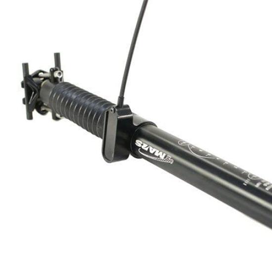 TMARS 419S Mechanical Drop Black Seatpost, 31.6x445mm 55/110mm Travel, #ST1447