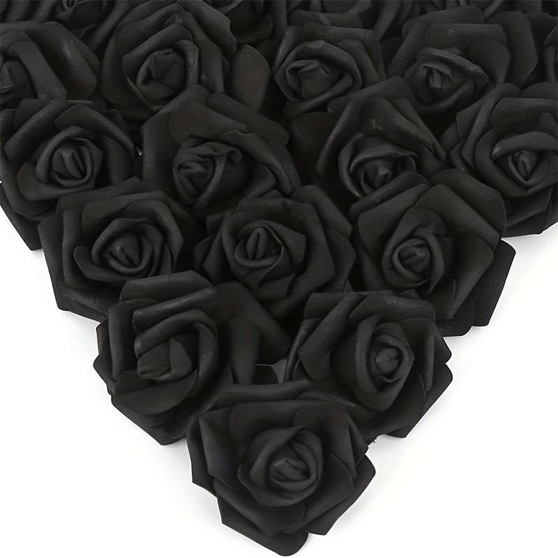 10/20/50Pcs Rose Artificial Flowers Heads Fake Flowers for Home Dceor Wedding Decoration Party Supplies DIY Craft Gift Accessory