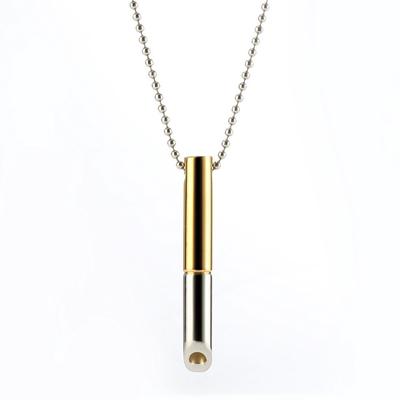 Stress Anxiety Necklace Mindfulness Breathing Tool Relief Chain Breathlace Necklace Quit Smoking Relief