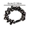 10pcs Leopard Print Elastic Hair Ties High-Elasticity Ponytail Holders Buns and Braids Hair Accessories Elastic Hair Bands