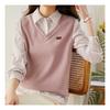Navava Men Casual Stripe Two In One Long Sleeve Collar Shirt Nb1933