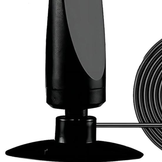 Innendørs digital antenne med forsterker Signalforsterker Bredt område Høy forsterkning Lav latens HDTV Bil-TV Antenne Tilbehør til hjemmet