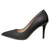 COACH Waverly Leather Slim Heel High Heels 8.5cm Women's Black (Unisex) High Heels G3935 BLK