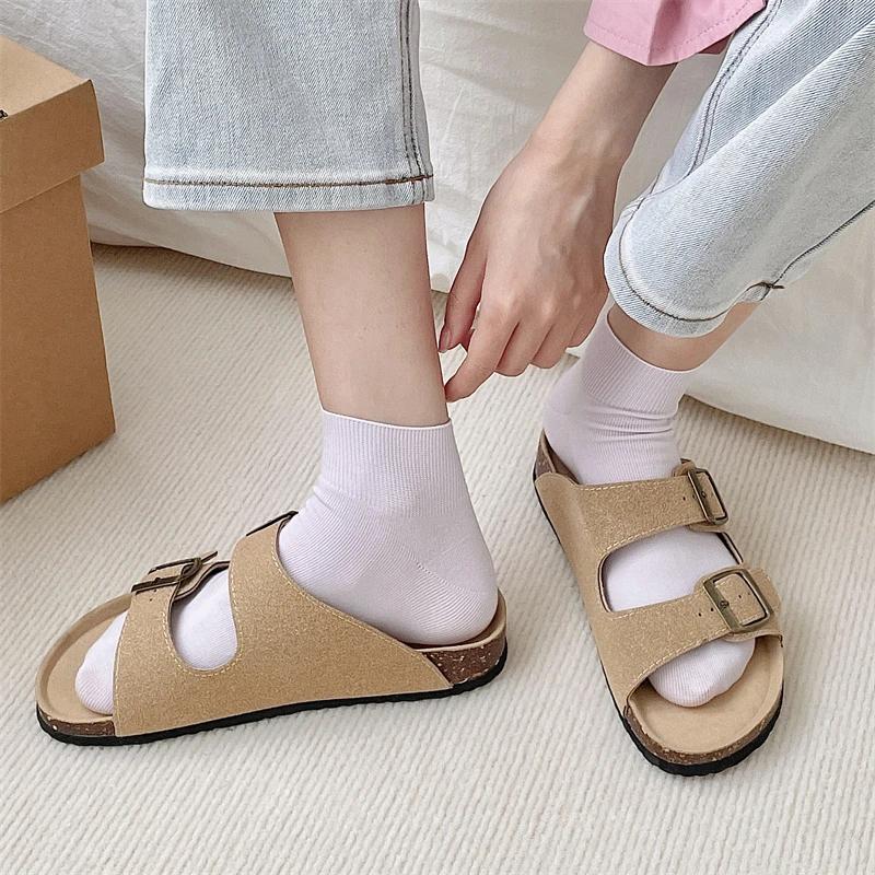 3 Pairs Women's Short Socks Candy Color Summer New Plain Cotton Socks Set Breathable Casual Comfy Soft Colorful Socks For Women