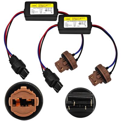 2 Pcs W21/5W, 7443 Electronic CANBUS Error Decoder 12V for Tough Off-Road Vehicles