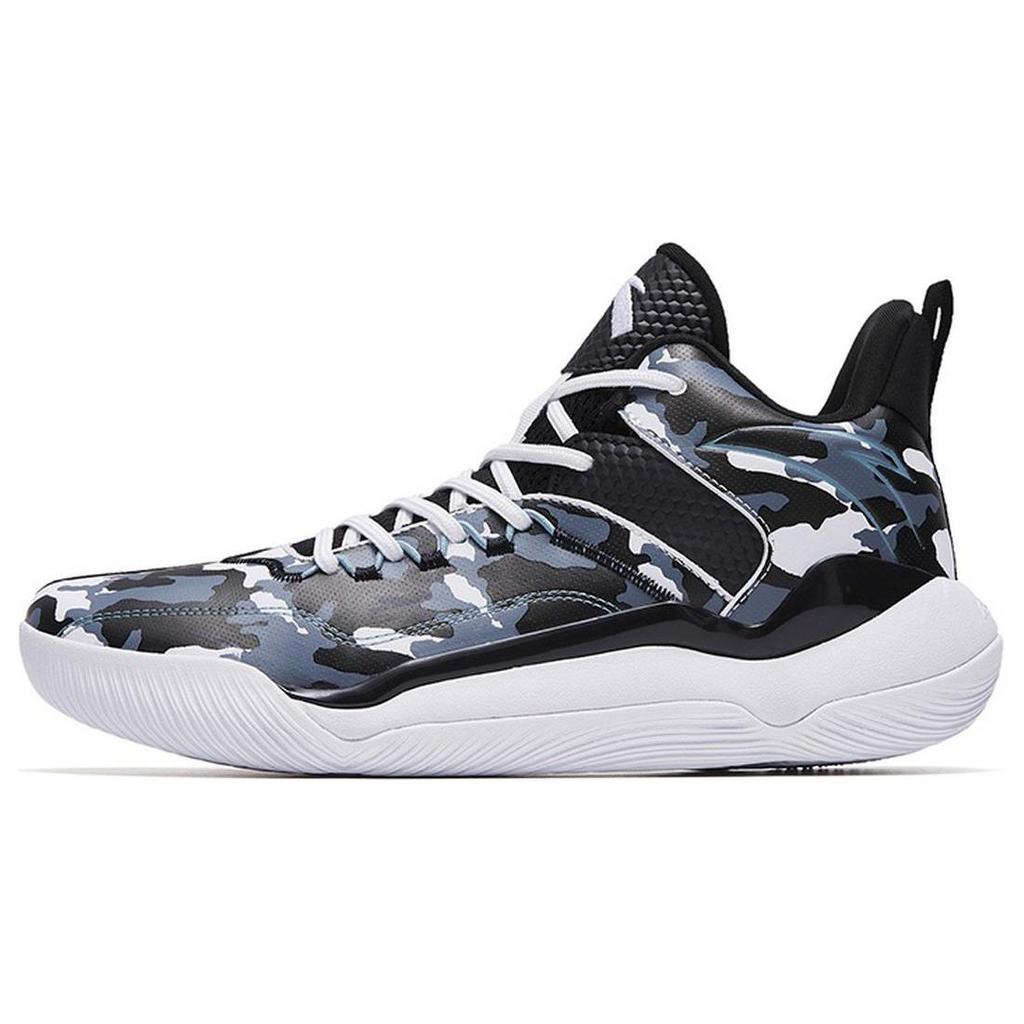 Anta Laser 4 Comfortable Versatile Shock Absorbing Durable Mid-Top Basketball Shoes Men sneaker 112311607-2