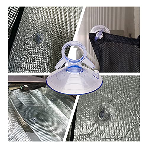 RICISUNG Sunshade Suction Cup, Strong [20 Pieces] Suction Cup for Park Sunshade, Vacuum Hook, Strong Suction Cup, Car Shade, Replacement, Auxilia