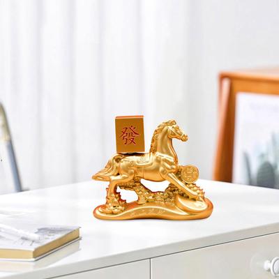 Horse Statue Home Decor Feng Shui Decorative Desktop Decoration Animal Figurine for Living Room