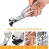 Stainless Steel Bowl Clip Bowl Gripper Tongs Hot Plate Gripper Anti-scald Bowl Holder Clip Kitchen Cooking Tongs