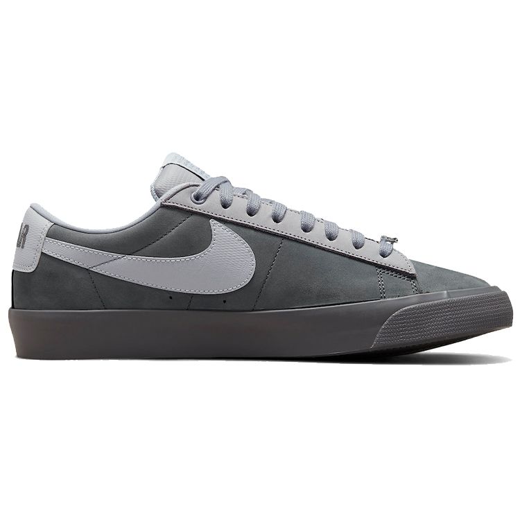 Forty Percent Against Rights x Nike Blazer Low SB Cool Grey Unisex-Sneaker Wolfsgrau DN3754-001