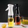 1PCS Black Transparent Kitchen Oil Bottle Cooking Oil Spray Olive Bottle Fitness Barbecue Spray Oil Dispenser Household