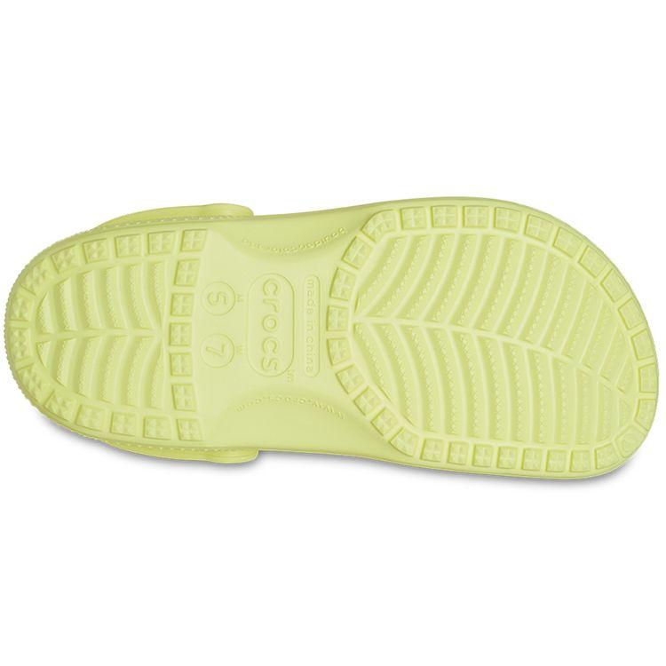 Crocs Classic Clog Beach Sandals Unisex Footwear Iris-Yellow 10001-75U
