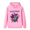 B1220 Kids Boys Girls Kpop Rumi Zoey Mira Print Long Sleeves Hoodie