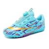 Cross-border new 2025 new girls and boys long nails football shoes broken nails student Velcro spin training shoes