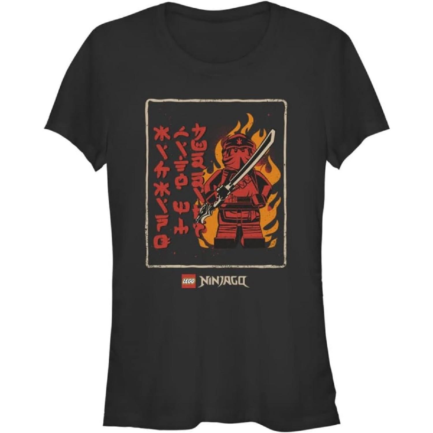 

Fifth Sun Womens Lego Ninjago Fire Ninja Junior s Short Sleeve Tee ShirtT-Shirt XXXXXL різнокольоровий