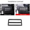 Carbon Fiber Headlight Button Switch Cover Trim For Toyota Tundra 2022 2023 2024