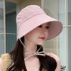 Double-Sided Fisherman Hats Women, New Spring-Summer Sunhat, Vintage Casual Bucket Hat