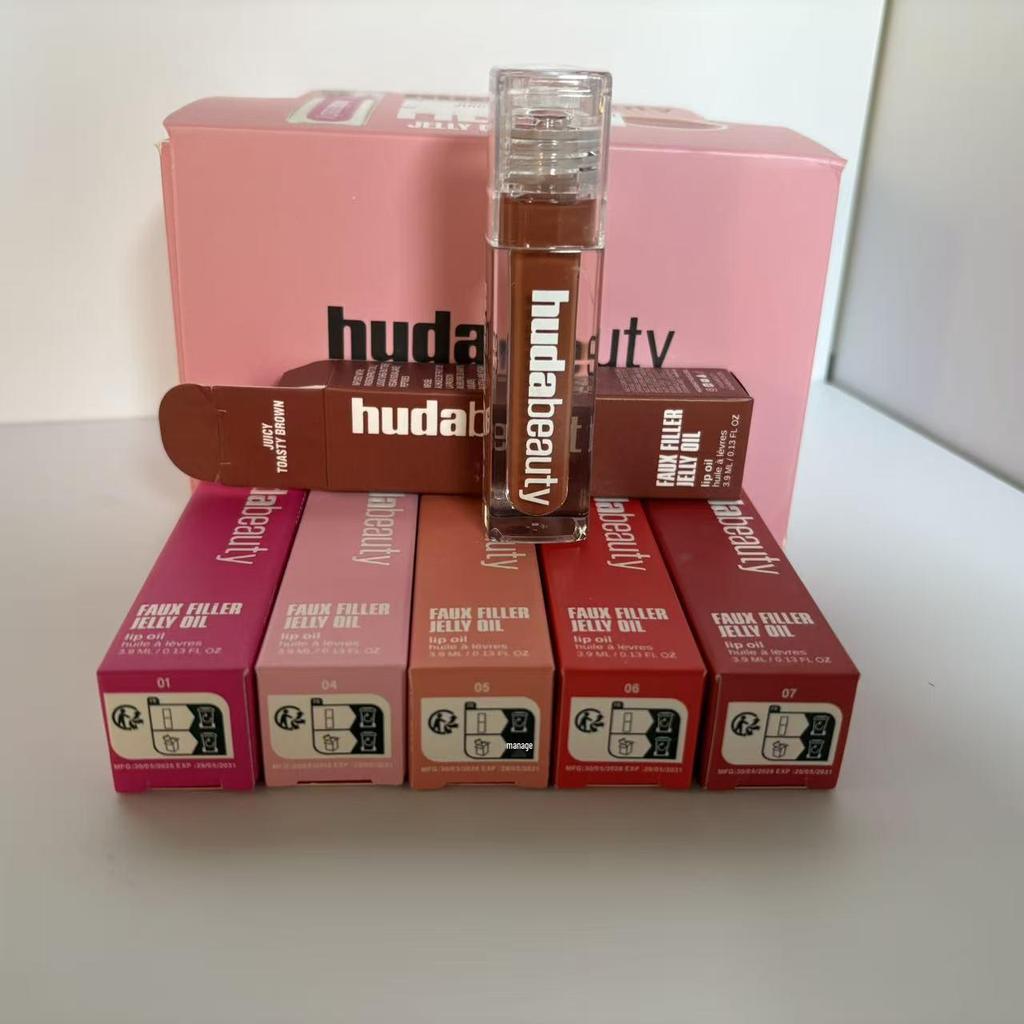 Huda Beauty Moisturizing Clear Gel Lip Oil Gloss