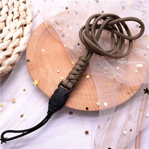 New Fashion Pendant Lanyards Necklace Keychain Phone Strap For Phone USB Holder Charms Keyring Buckle Rope Anti-slip Cord