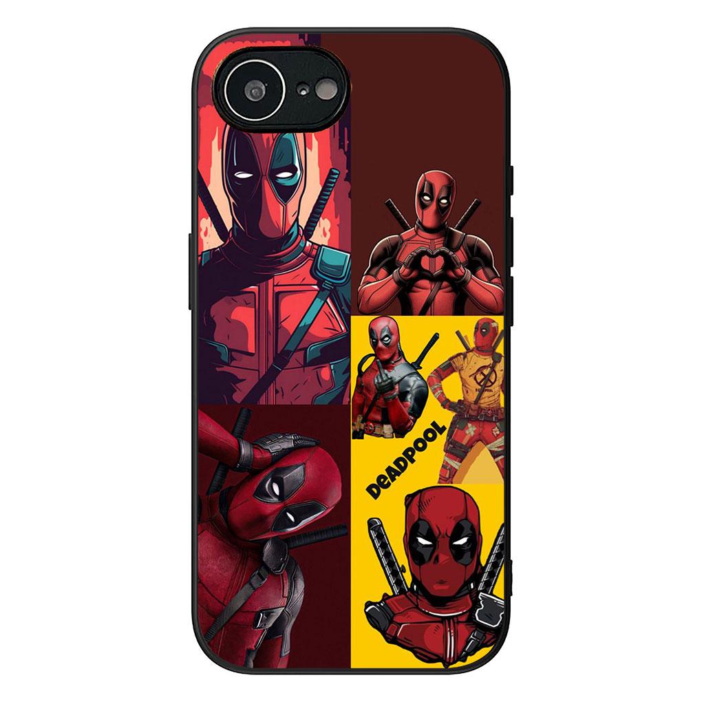 Wolverine Deadpool Marvel Phone Cover for Motorola Moto Edge 70 60 Fusion NEO Pro G Stylus G56 G96 G52 G04 G05 20 Soft Case