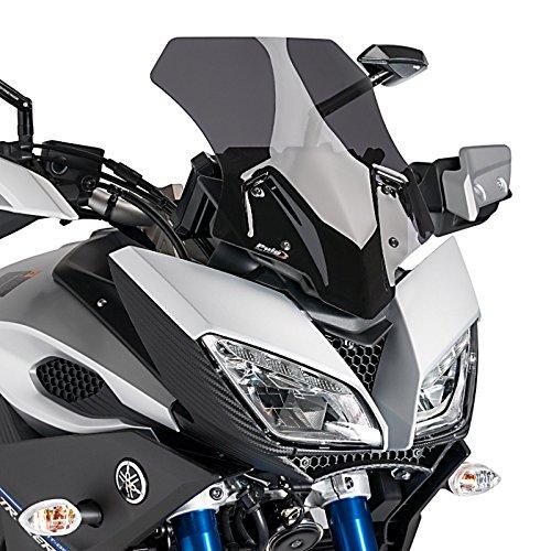 Puig Racing Screen (Racing Screen) Dark Smoke for Yamaha MT-09 Tracer (2015-) puig-7645F