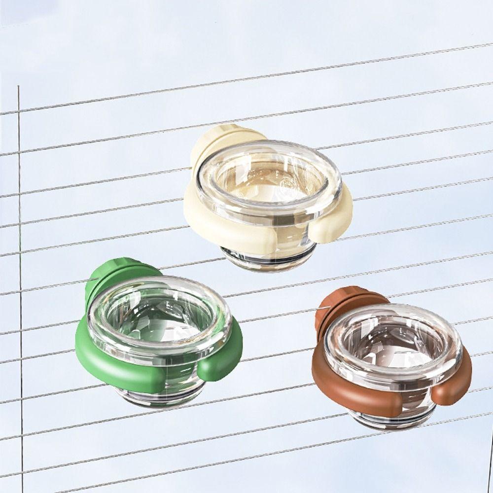 Removable Bird Cage Feeder Detachable Birds Water Bowl Bird Cage Food Boxes  for Small Animals