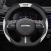 Leder Auto Lenkradabdeckung für Haval H9 F7 Jolion H6 V7 2018      2024 2025 2026 Innenzubehör