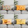 Home Decor Halloween-themed Fun Pillowcase Suitable For Sofa Bedroom Car Pillow Cover Cushion Rectangular Back Cushion