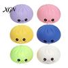 Stress Relief Toy Rice Dumpling Squeeze Soft Balls Cute Fun Fidget Blow Bubbles Shape Skin-Friendly for Adults