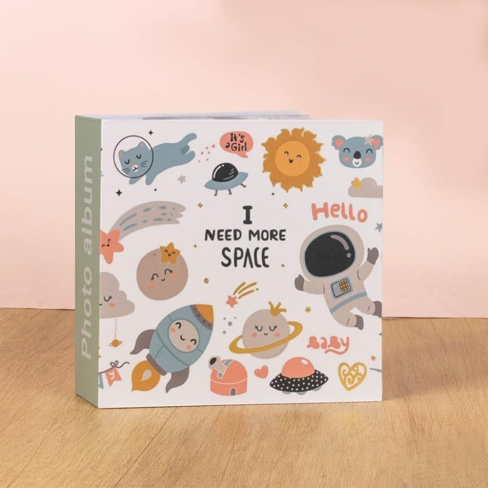 

6 Inch 200 Pockets Photo Album Laminated Large Capacity Scrapbook Album Insert Pocket Slip-in Picture Albums Photo Collection