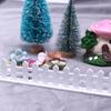 Wooden Dollhouse Fence Miniature Decoration Model Accessory