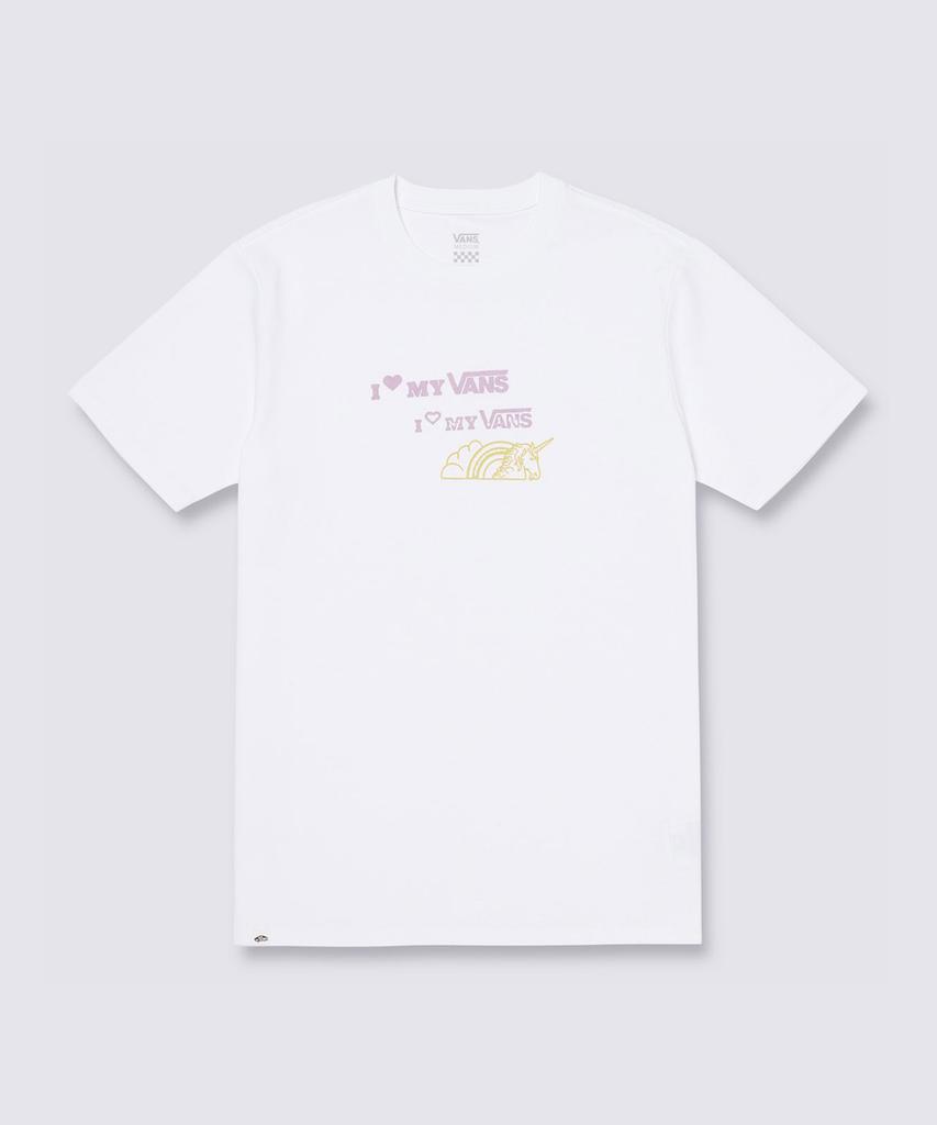 VANS Stamp Logo Short Sleeve T-Shirt - White / Vn000J07Wht1