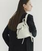 Anodds Tiwi Chain Drawstring Leather Backpack