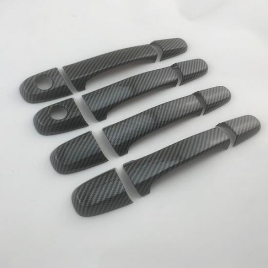 Carbon Car Decoration Side Door Handle Cover Trim For Lexus RX RX300 1998 - 2003