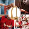18*17.5cm Beech Yarn Spinner Original Bamboo Color Wooden Spinners  For Knitting